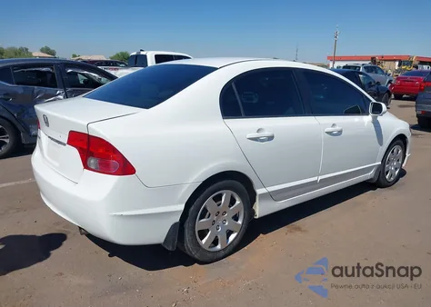 2007 Honda Civic Lx z USA, uszkodzony, nr VIN 1HGFA16537L051387